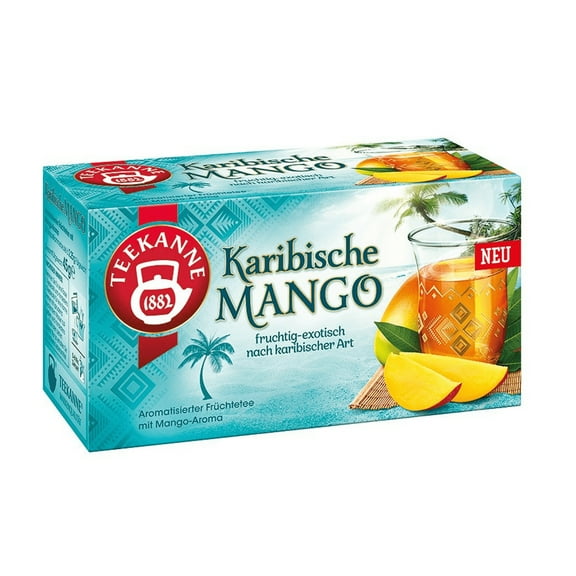 Teekanne Karibische Mango