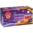 thumbnail image 1 of Teekanne Sternen Leuchten Cinnamon Plum Tea - 20 tea bags- DaMaGeD, 1 of 1