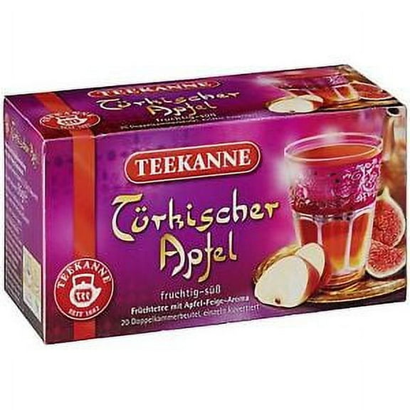 Teekanne Turkish Apple Tea - 20 tea bags- Made in Germany