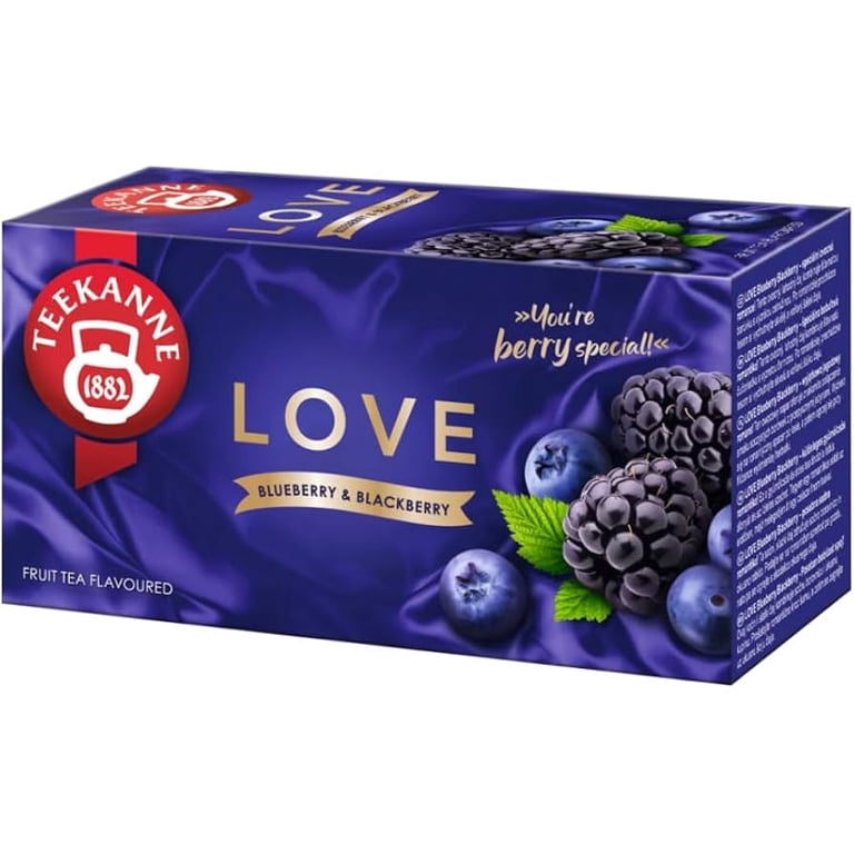 Teekanne tea LOVE Blueberry & Blackberry -1 box/ 20 tea bags