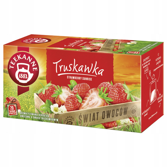 Teekanne tea STRAWBERRY SUNRISE 1 box/ 20 tea bags
