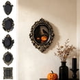 thumbnail image 1 of Teekeriyw Halloween Gothic Shadow Box Picture Frame, Embossed Resin Display Frame, Deep Hollow Shadow Box for Dried Flowers Specimens Wall Decor, Halloween Decorations Indoor, 1 of 7