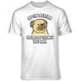 thumbnail image 1 of Teelocity Be The Person Your Dog Thinks You are Graphic T-Shirt (X-Large - Standard Fit, White), 1 of 4