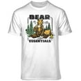 thumbnail image 1 of Teelocity Bear Essentials Graphic T-Shirt (X-Large - Standard Fit, White), 1 of 4