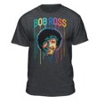 thumbnail image 1 of Teelocity Bob Ross Paint Drip Graphic T-Shirt, 1 of 4