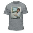 thumbnail image 1 of Teelocity Bob Ross Painting a Picture Athletic Heather Short Sleeve Graphic Tee, 1 of 4