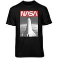 thumbnail image 1 of Teelocity NASA Shuttle Graphic T-Shirt (Large, Black), 1 of 4