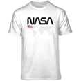 thumbnail image 1 of Teelocity NASA World Map Graphic T-Shirt (Small, White), 1 of 4