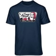 thumbnail image 1 of Teelocity Santa Avoid People Graphic T-Shirt (X-Large - Standard Fit, Navy), 1 of 4