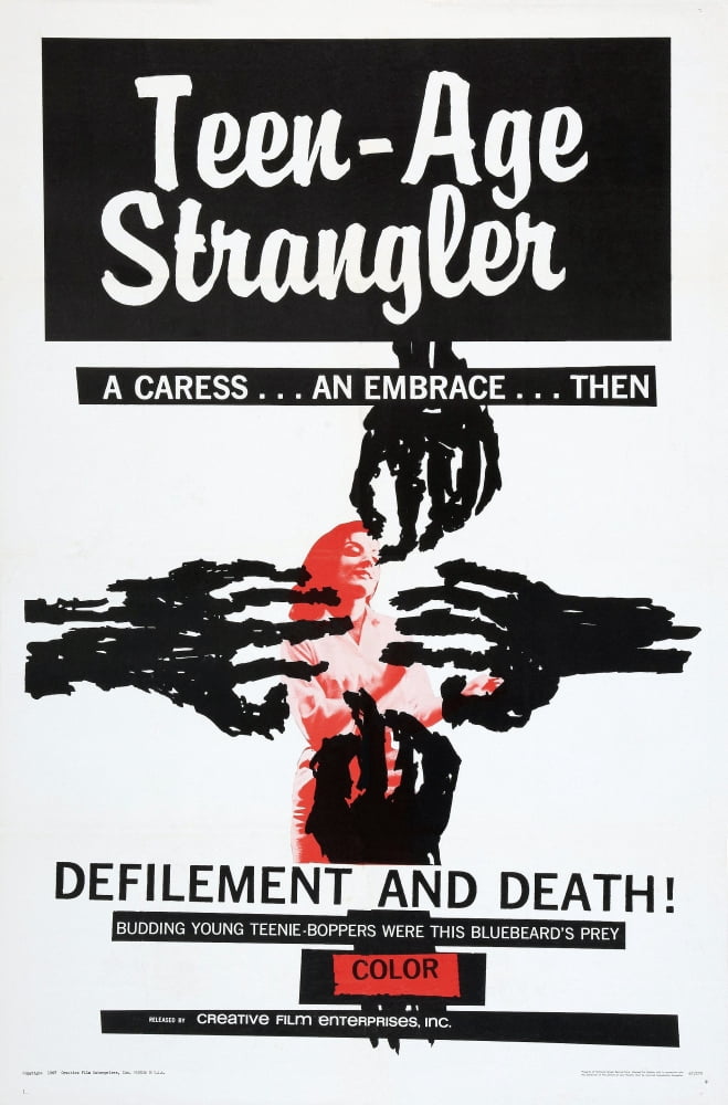 Teen-Age Strangler Canvas Art - (11 x 17)