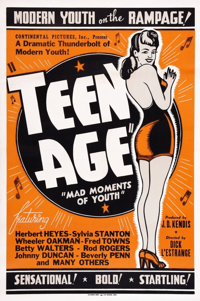 Teen Age U Canvas Art - (24 x 36)