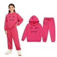 thumbnail image 1 of Teen Athletic Clothes Sets Long Sleeve Solid Hoodies Fashion Sweatshirts and Jogger Sweatpants 2 Pcs Winter Clothes Boys 12-13 Years Clothes Cute&nbsp;Boy Girl&nbsp;Clothing, 1 of 7