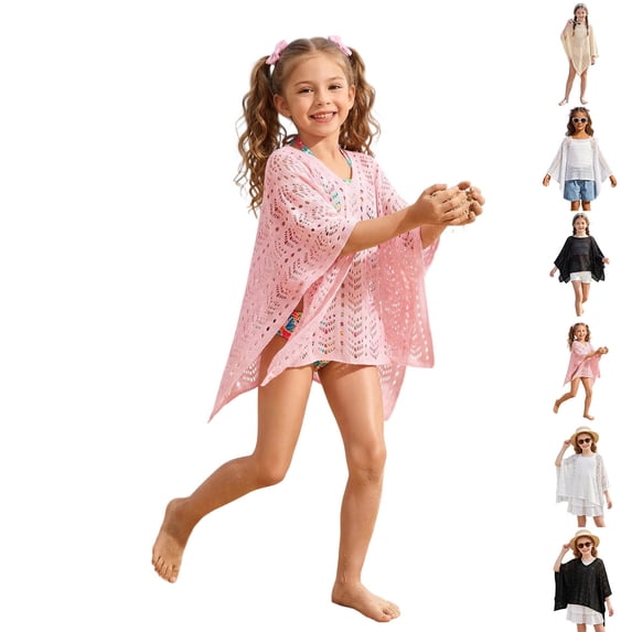 Teen Bathing Suit Cover Up Summer Knitted Crochet Cover Up Swim Coverup Dress Girls Bathing Suits Size 11-12 Years