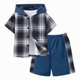 thumbnail image 1 of Teen Boy Clothes Boys Summer Sets Children's Cotton Solid Printed Sleeveless Running Suit 6 12 18 24Months 2T 3T T-Shirt Tops+Long Pants Tank Tops And Shorts Set With Pockets Two Pieces, 1 of 9