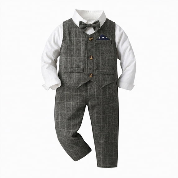Teen Boy Clothes Kids Boys Fall Winter Long Sleeve 4T 5T 6T 7T 2 PC