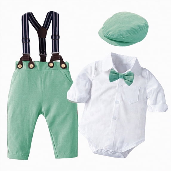 Teen Boy Clothes Little Boys Spring Fall Stripe Long Sleeve Elastic Waist 6M 9M 12M 2T 3T 4T Everyday Outfit Set 2 Piece