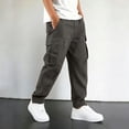 thumbnail image 1 of Teen Boy Gifts 15-16 Boys Cargo Pants Kids Baggy Hiking Jogger School Uniform Pants 5-16 Years, 1 of 6