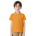 thumbnail image 1 of Teen Boy Shirt For Boys Polo Shirts With Short Sleeves Rugby Shirt 11-12 Years, 1 of 8