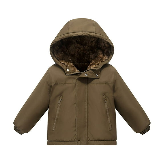 Teen Boy Winter Coat Teen Puffer Coat with Pocket Zip up Winter Hoodies Coat Solid Long Sleeve Windproof Teen Winter Jacket Boys Jackets Size 11-12 Years