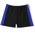 thumbnail image 1 of Teen Boy's Swim Jammers Boys Swim Trunks Size 14-16 Quick Drying Athletic Swimming Shorts UPF 50+ Training Bathing Suit Kids Swimsuits Blue 15-16 Years, 1 of 3