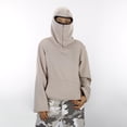 thumbnail image 1 of Boys Hoodie with Mask Long Sleeve Lightweight Pullover Tops Sweatshirt Creative Hoodies Fall Clothes Boys 13-14 Years Clothes, 1 of 8