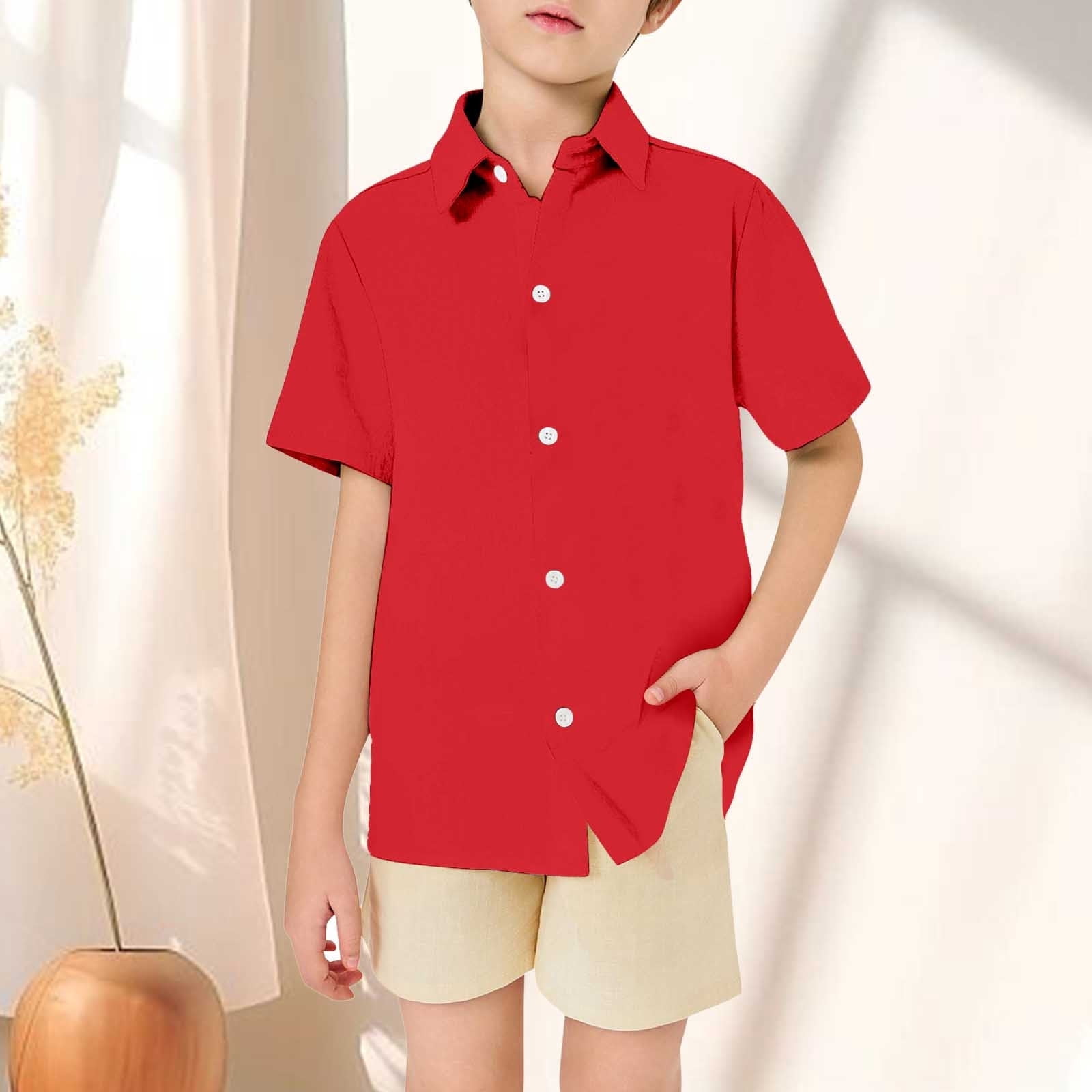 red dress shirt outfit Red Shirt Outfit Ideas