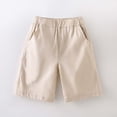 thumbnail image 1 of Boys' Elastic Khaki Breathable Girl Uniform Pants Girls Size 15-16 Years Clothes, 1 of 8