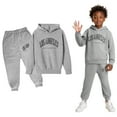 thumbnail image 1 of Teen Boys Girls Active Sweatsuit,2PC Long Sleeve Letter Pattern Basic Hoodie Jogging Pants Warm Fall Winter Clothes Boy Clothes 13-14 Years, 1 of 4