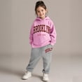 thumbnail image 1 of Teen Boys Girls Active Sweatsuit,2PC Long Sleeve Pink Tracksuit Hoodie Leggings Pants Fall Winter Clothes Toddler Boy Clothes 13-14 Years Cute&nbsp;Boys Girls&nbsp;Clothing, 1 of 6