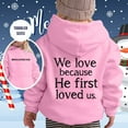 thumbnail image 1 of Teen Boys Hoodies Christian Sweatshirt Letter Print Hoodies Long Sleeves Comfy Loose Pullover Crop Tops Winter Clothes Hoodie for Teens 10-11 Years, 1 of 3