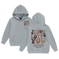 thumbnail image 1 of Boys Hoodies Jesus Loves You Print Hooded Sweatshirts Long Sleeve Graphic Sweatshirt Girls Casual Loose Pullover Top Crop Tops Winter Clothes Boys 12-13 Years Clothes, 1 of 4