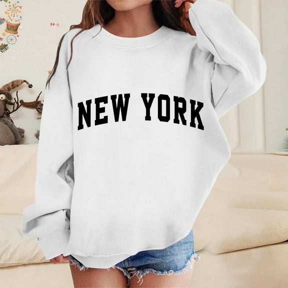 Teen Boys Hoodies Solid Hoodies Long Sleeve Pullover Oversize Cute Printed Cool Sweatshirt Clothes for Girls 8-9