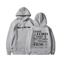 thumbnail image 1 of Teen Boys Hoodies Trust in the Lord Hoodies Casual Girls Long Sleeve Loose Pullover Letter Print Sweatshirt Winter Clothes for Teens Boys Girls 5-6 Years, 1 of 2