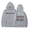 thumbnail image 1 of Teen Boys Hoodies Trust in the Lord Hoodies Comfy Long Sleeves Loose Pullover Letter Print Sweatshirt Winter Sweatshirts for Little Girls Boys 10-11 Years, 1 of 4