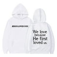 thumbnail image 1 of Teen Boys Hoodies Trust in the Lord Hoodies Cute Long Sleeves Loose Pullover Graphic Letter Print Sweatshirt Crop Tops Winter Clothes for Teens Boys Girls 5-6 Years, 1 of 4