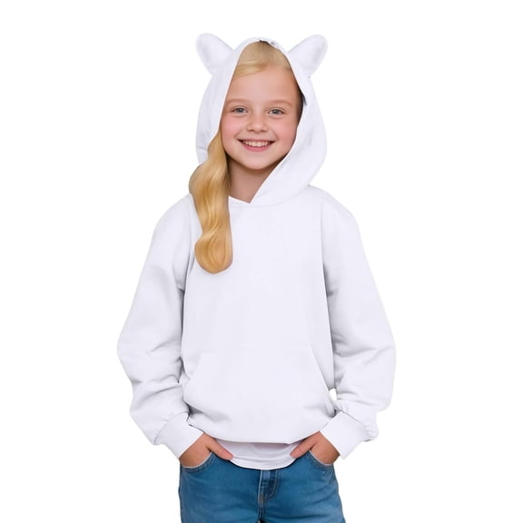 Teen Boys Hoodies White Hoodies Casual Long Sleeve Sweatshirts Jackets Warm Fall Winter Clothes Kids Clothes Boys Size 10-11 Years
