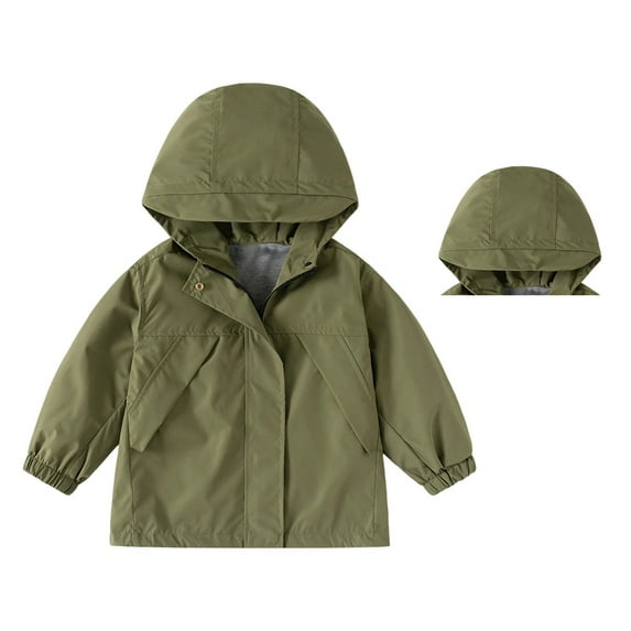 Teen Boys Jacket Kids Windbreaker Zipper Hoodies Boys Lightweight Jacket Fall Outfits Girls Size 12-13 Years Clothes