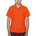 thumbnail image 1 of Teen Boys' Polo Shirts Orange Tshirt Boys Tee Tops Clothes Boy Short Sleeve Shirt Boys Clothes Size 13-14 Years, 1 of 9