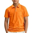 thumbnail image 1 of Teen Boys Polo Shirts Solid Color School Uniform Shirts Tee Tops Clothes With Short Sleeves 11-12 Years Cute&nbsp;Boy&nbsp;Clothing, 1 of 4
