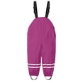 thumbnail image 1 of Teen Boys Rain Pants Boys Waterproof Pants Mud Proof Rain Wear Solid Lightweight Cozy Rainwear Rain Bib Outdoor 128/XL Cute for boys and girls clothes, 1 of 2