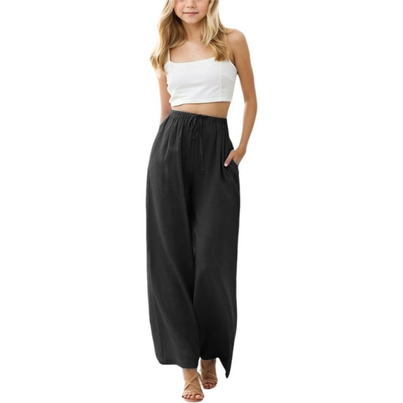 Teen Girls Sweatpants Kids Athletic Pants with Pockets Adjustable Drawstring Trousers Boys SweatPants 12-13 Years