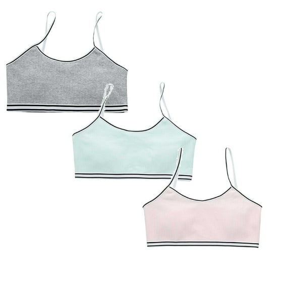 Bras for Girls Ages 14-16 Kids Girls Underwear Bra Vest Children Adjustable Shoulder Strap Underclothes Undies Clothes, L