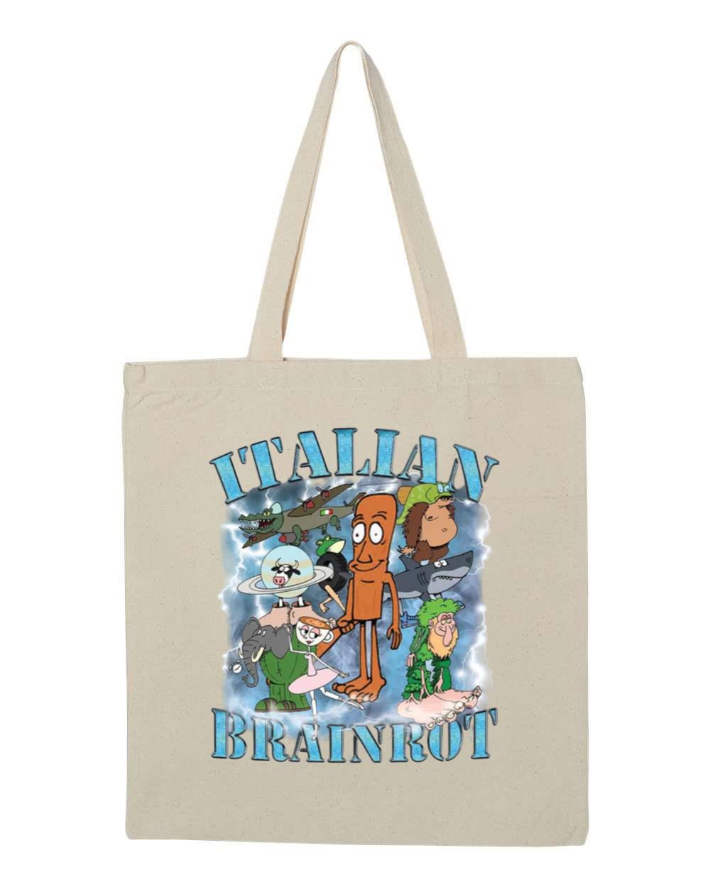 Teen Chaos Tote Bag with Meme Overload and Viral Humor Vibe - Walmart.com