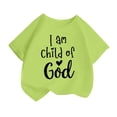 thumbnail image 1 of Teen Clothes For Girls Letter Short Sleeve Shirt For Girls Crewneck Summer Clothes For Girls Cute Outfits For Girls 12-14 Years Cute&nbsp;Girl&nbsp;Clothing, 1 of 4