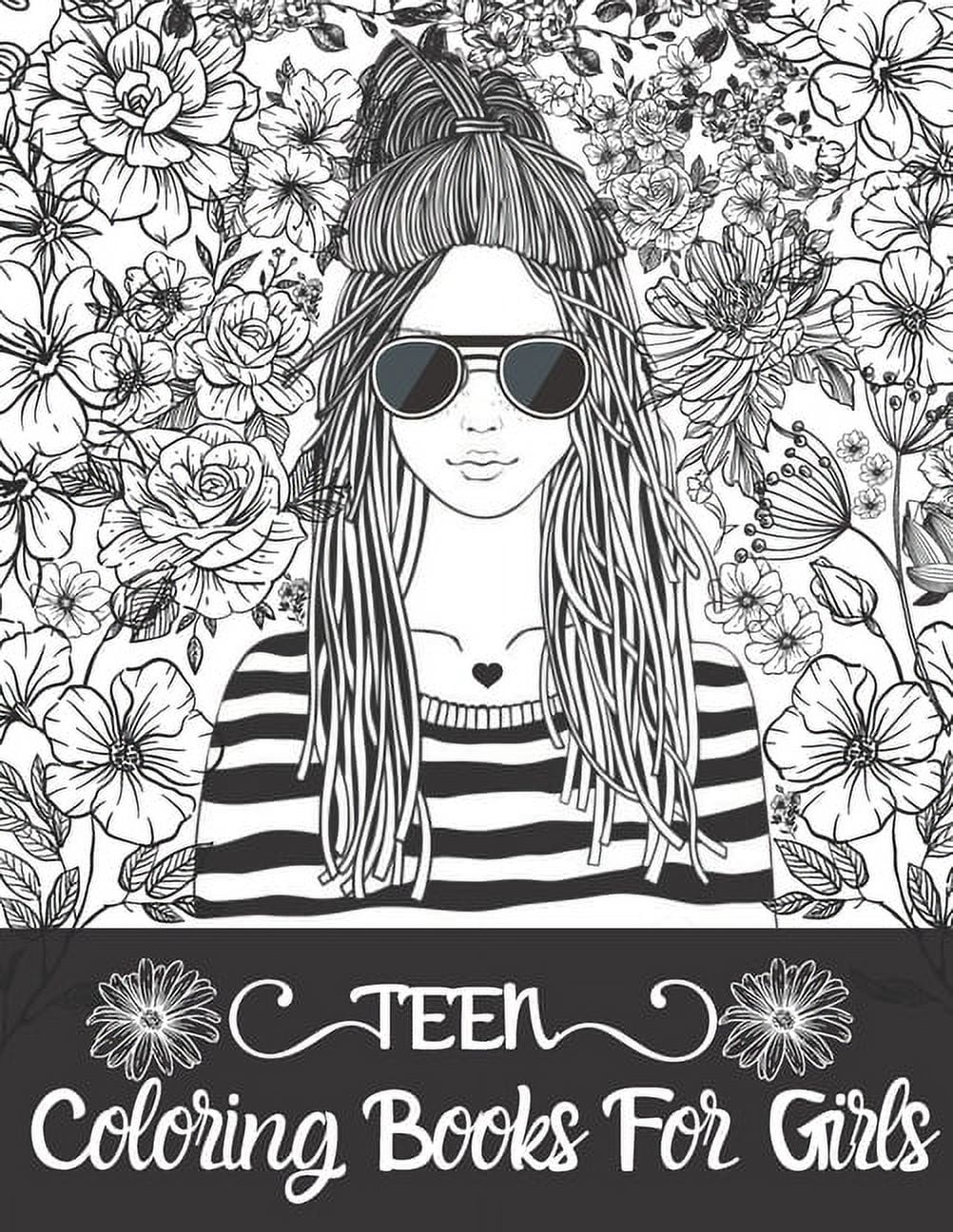 How Teen Girls Swear Coloring Book: A Teen Girl Coloring Book (Paperback)