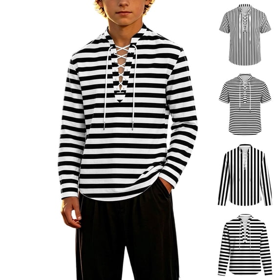 Teen Costumes Long Sleeve Boys Medieval Shirt Pirate Costume Kids Boy Dress up Clothes for Play 13-14 Years Boys Halloween Costume