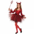 thumbnail image 1 of Teen Costumes Long Sleeve Tutu Dresses Devil Costumes Dress up Clothes Kid Halloween Costumes 10-12 Years, 1 of 9