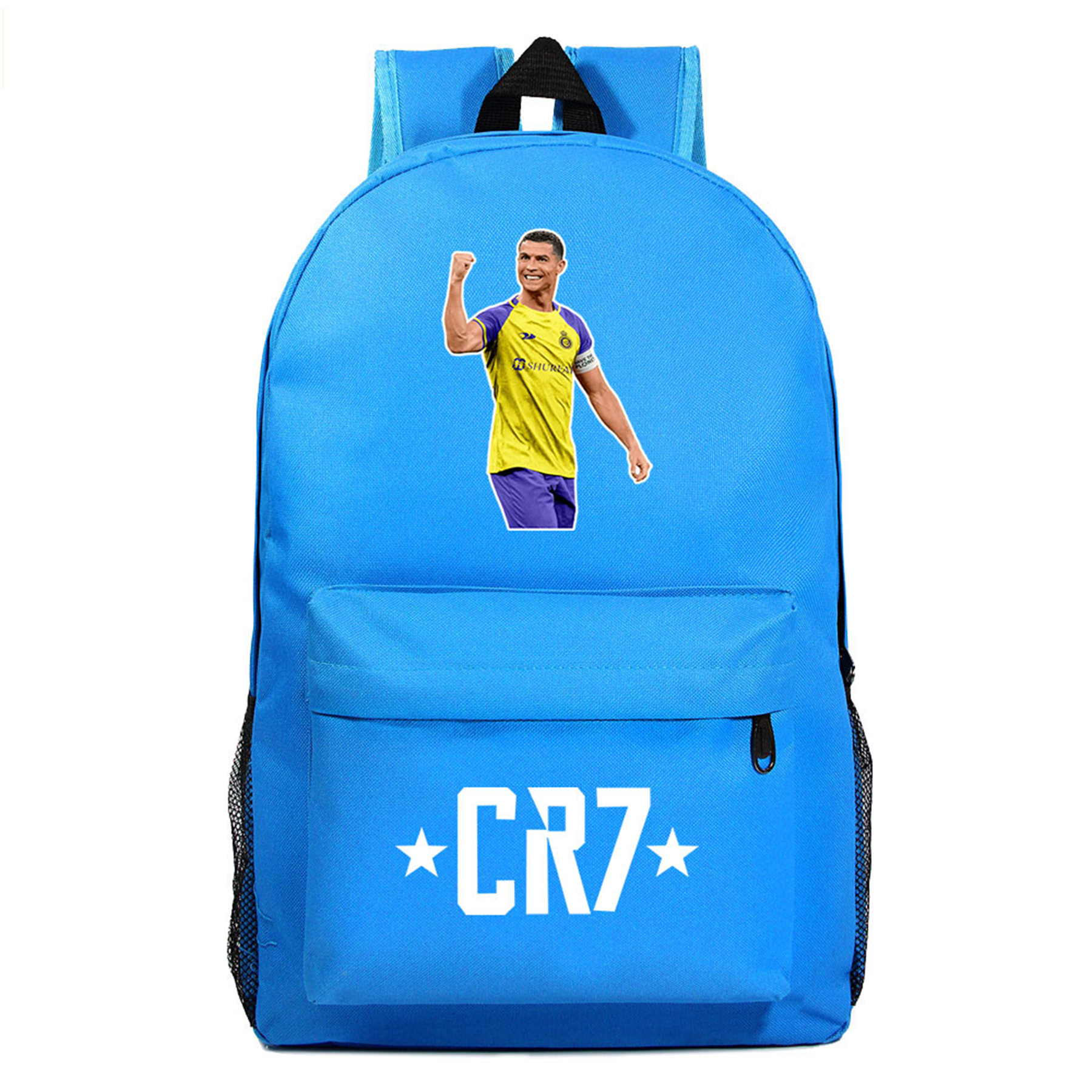 Teen Cristiano Ronaldo School Bookbag-CR7 Graphic Backpack Large ...