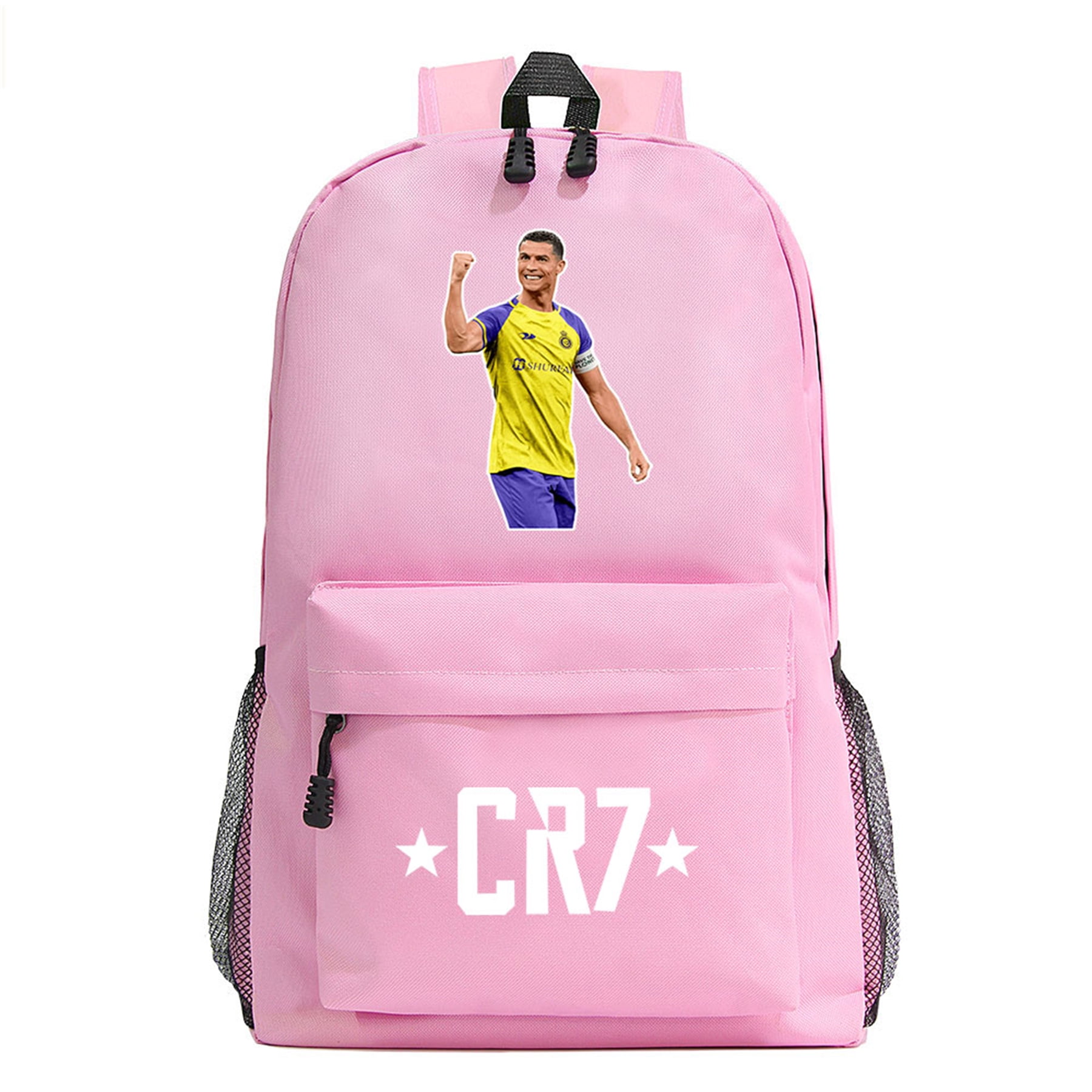 Teen Cristiano Ronaldo School Bookbag-CR7 Graphic Backpack Large ...