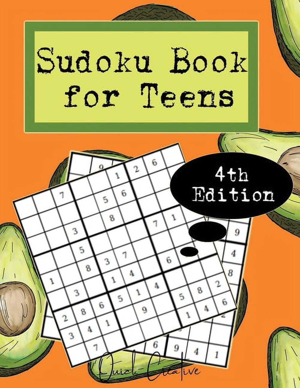 Teen Edition Volume: Sudoku Book For Teens 4th Edition : Easy to Medium ...